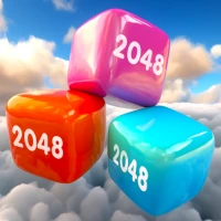 2048 Merge Cubes 3D: x2 blocks